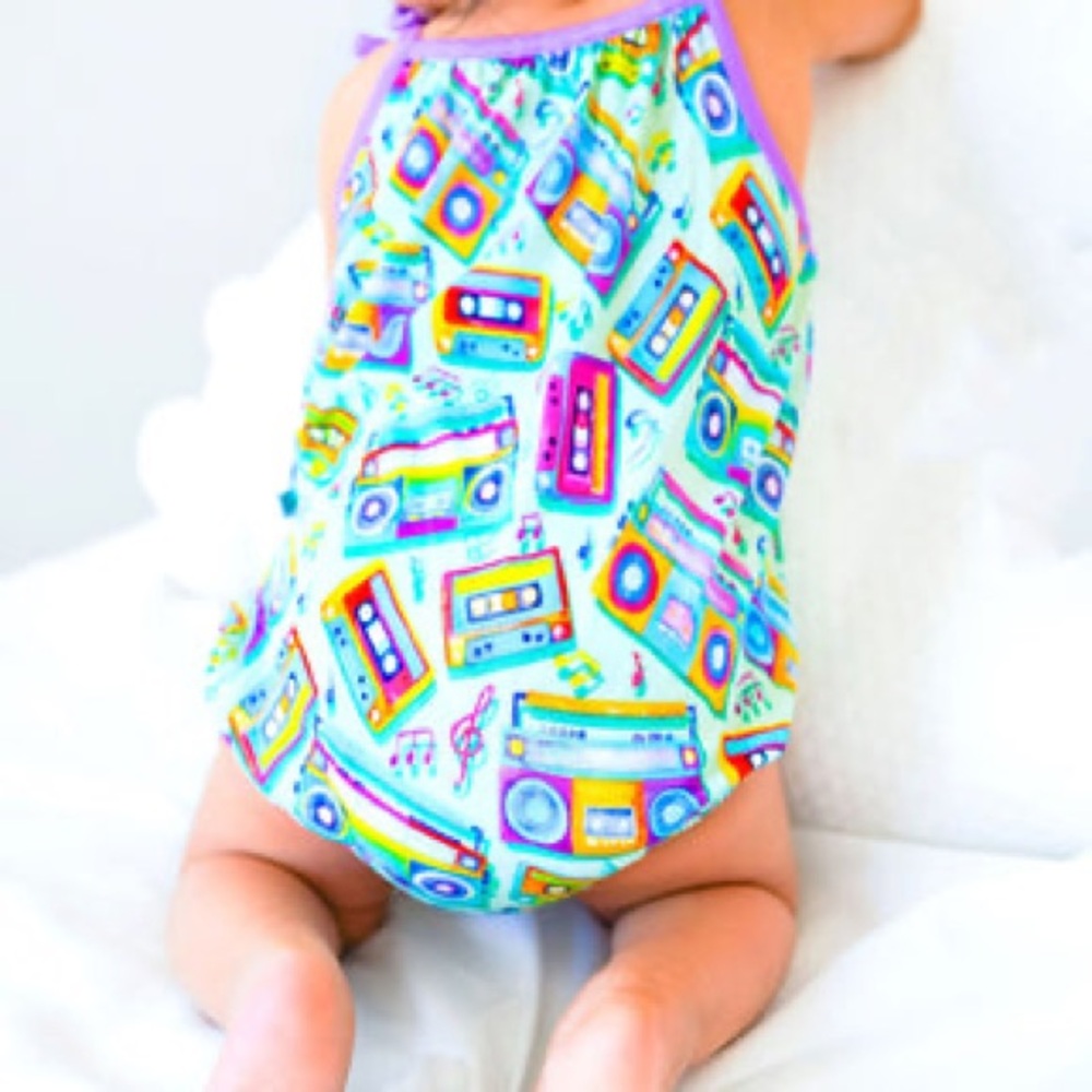 Jesse Birdie Bean Bubble Romper